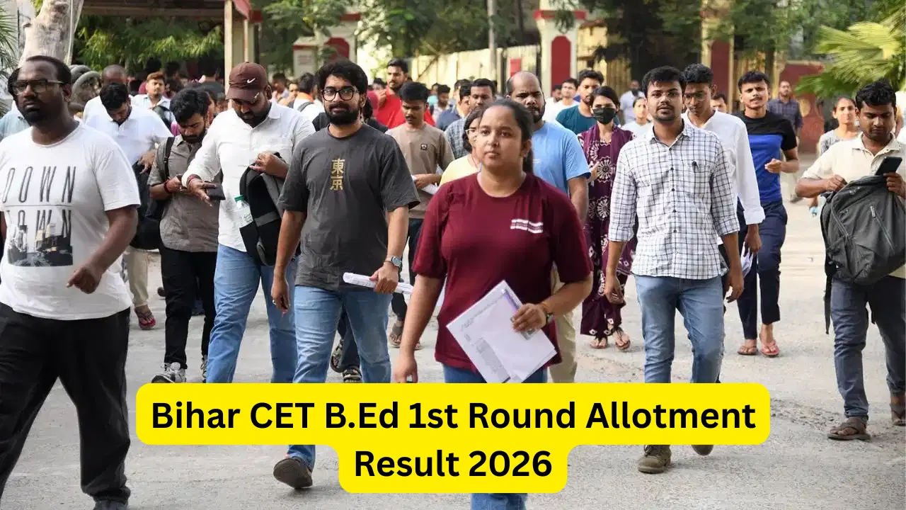 Bihar CET B.Ed 1st Round Allotment Result 2026 – BRABU Direct Link