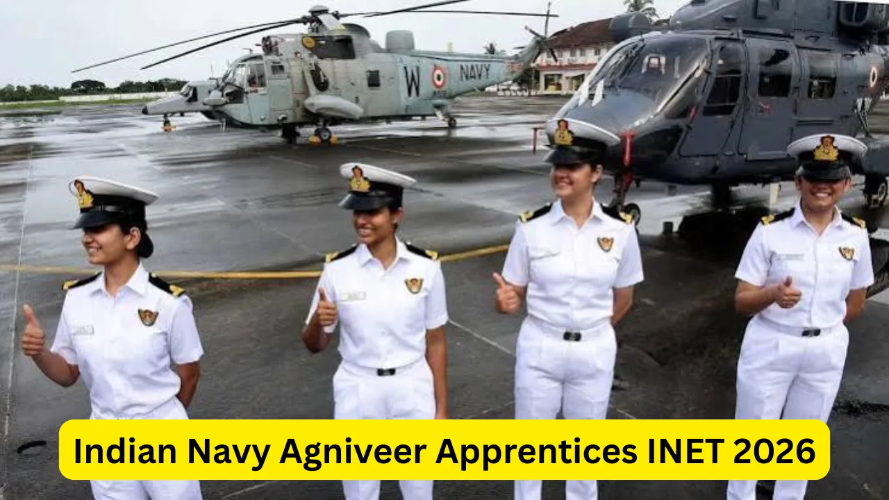 Indian Navy Agniveer Apprentices INET 2026 Recruitment, Apply Now